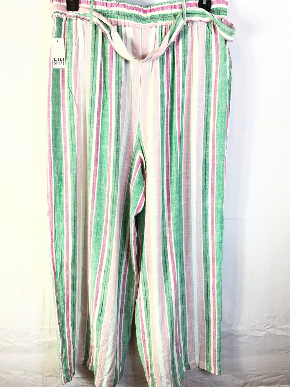 Lili Sport Lightweight Wide Leg Pants With Pockets Size 2X